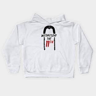 Wednesday The 11th Kids Hoodie